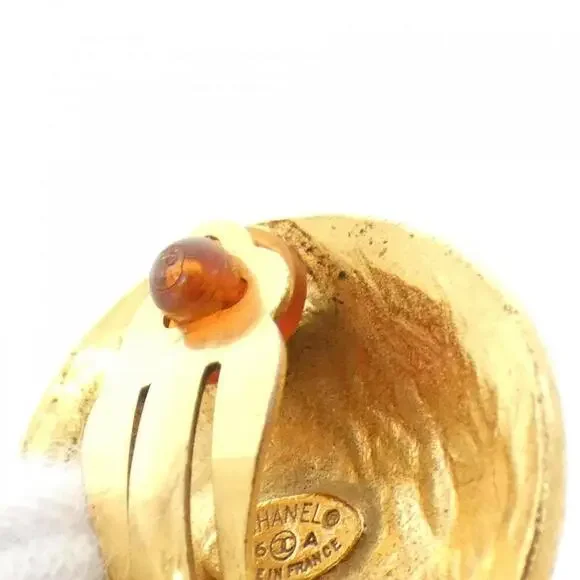 CHANEL Authentic Gold Earrings